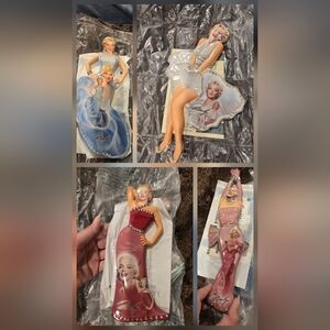 Marilyn Monroe Wall Plaque Set